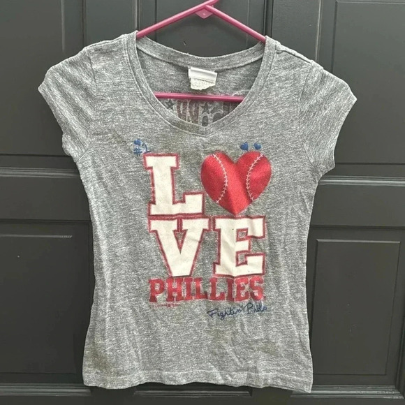 5/$25 Phillies Size 10 Shirt - Picture 1 of 7